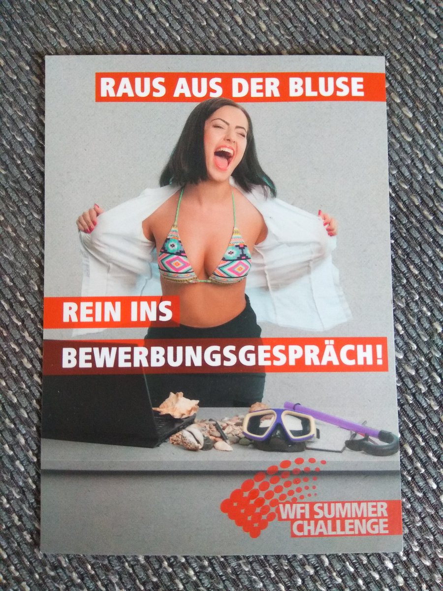 Akira_86's tweet photo. [Agentur]
"Wir brauchen ein Design, das auch junge Frauen anspricht! Aber passt auf mit Sexismuszeugs - da sind alle gerade sehr empfindlich!"

"Ok, Chef!" https://t.co/L2qs7VIzGn