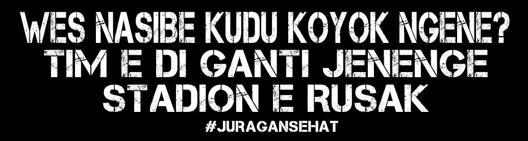 jika tetap memakain Nama PAKINDO MP di musim ini <a href="/psmpofficial/">PSMP Mojokerto</a> .
kami pastikan tribun selatan memboikot NO TICKET di laga home.
kami mencintai tim,tapi tidak dengan manajemennya.