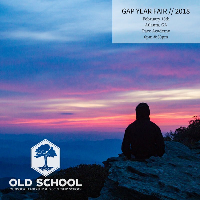 OldSchoolSWO's tweet photo. Last but not least...We're headed to Atlanta, GA. Pace Academy, 6pm-8:30pm.
.
.
.
#usagapyearfairs #gapsemester #gapyear #wildernesssemester #wildernessdiscipleship #ephesians #community #biblicalcommunity https://t.co/2GNisErgJq