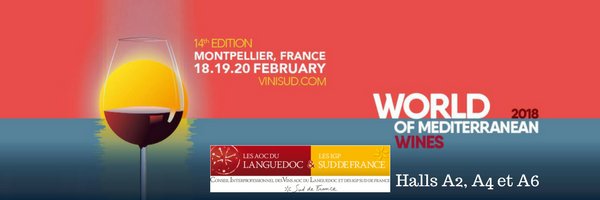 Les <a href="/VinsduLanguedoc/">Vins du Languedoc</a> à @VINISUD: c'est 320 vignerons qui vous feront déguster leurs vins et découvrir toutes leurs nouveautés languedoc-wines.com/fr/posts/vinis…
