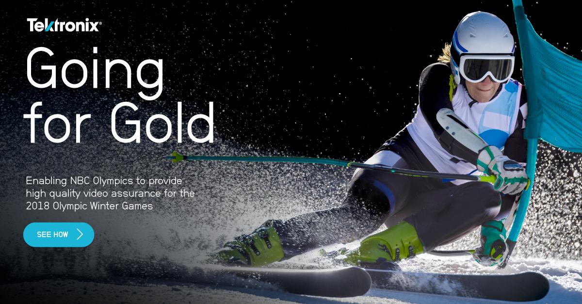 Tektronix equipment enabling NBC Olympics to provide high quality video
and audio monitoring during its coverage of 2018 PyeongChang Olympics. See how - tek.com/2018-NBC-Olymp…
#TekVideo