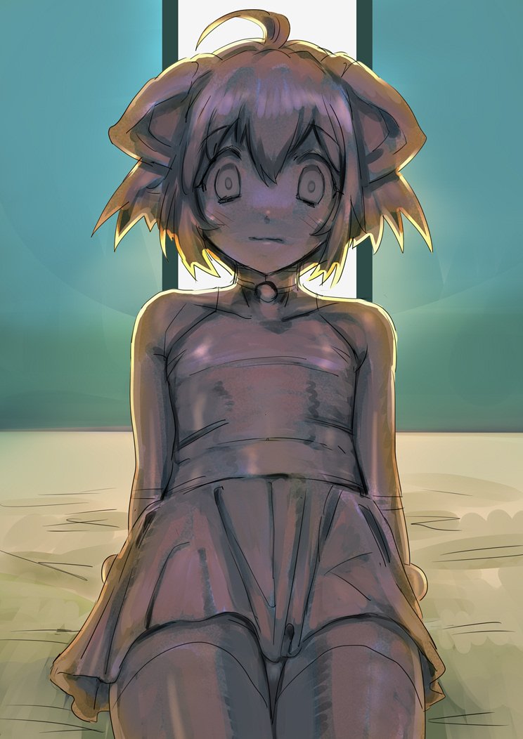 石化プレイの後朝まで放置中 