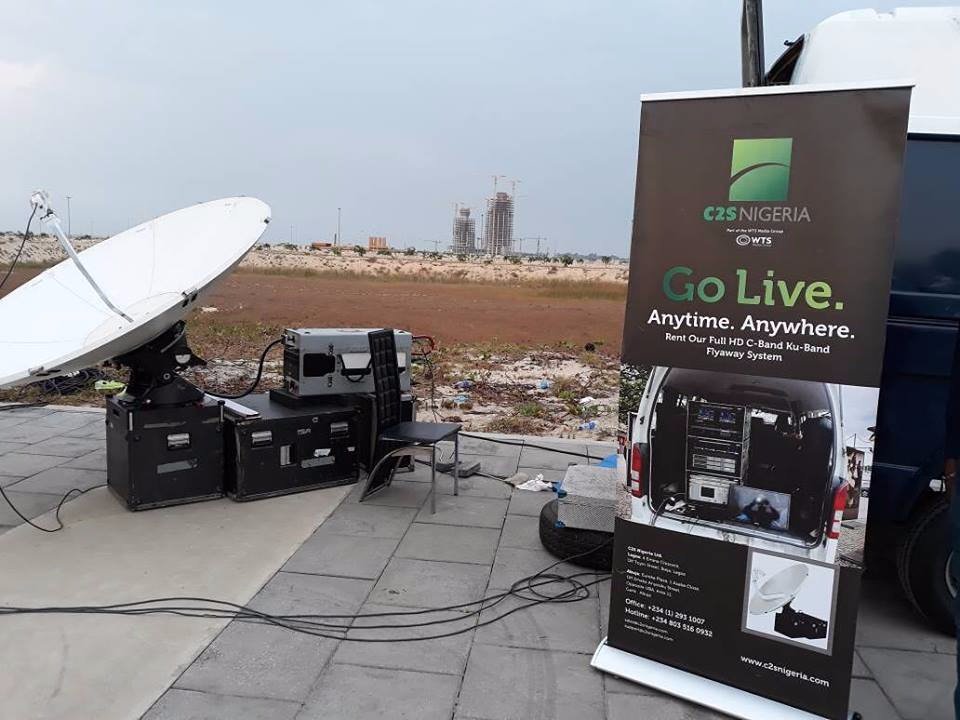 C2SNigeria's tweet photo. C2S Nigeria deploys its DSNG Uplink flyaway system at the just concluded Lagos marathon held on 10th February 2018. Contact us today to hire for your live events. #lagosmarathon2018 #lagosmarathon #c2snigerialive #weknowbroadcast #livetransmission #golive #runforlagos https://t.co/mpuUCSAFZz