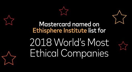 AmitSoodMC's tweet photo. Honored to be included in @ethisphere 2018 #WorldsMostEthicalCompanies https://t.co/ZiSC3gFsz5 #MastercardEmployee https://t.co/AmZIZ0Iq2G