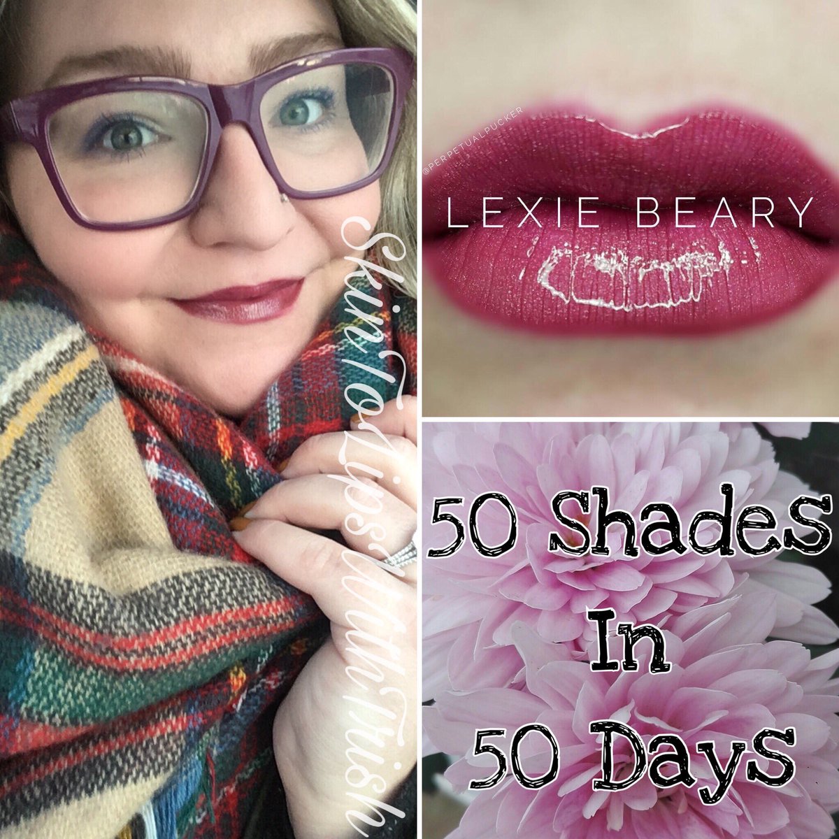 Day 43 🌟 #50ShadesIn50Days
Today is Lexie Bear-y!!! 10% OFF and FREE SHIPPING for today!
.
.
.
.
.
#SkinToLipsWithTrish #STLWT #LexieBeary #SeneGence #LipSense