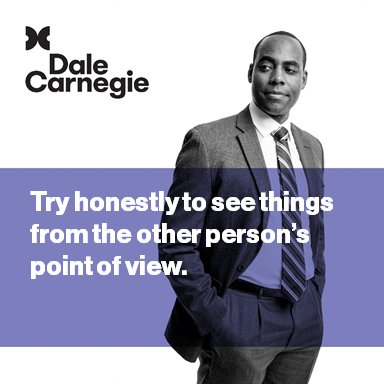 dalecarnegiegta's tweet photo. Try honestly to see things from the other person's point of view. https://t.co/vZkwxbiuwb https://t.co/OTgzbU4KUn