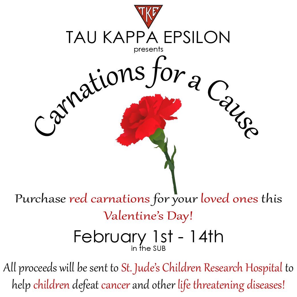 Be sure to buy a carnation for your loved ones this week in support of <a href="/StJude/">St. Jude</a> #baylortke