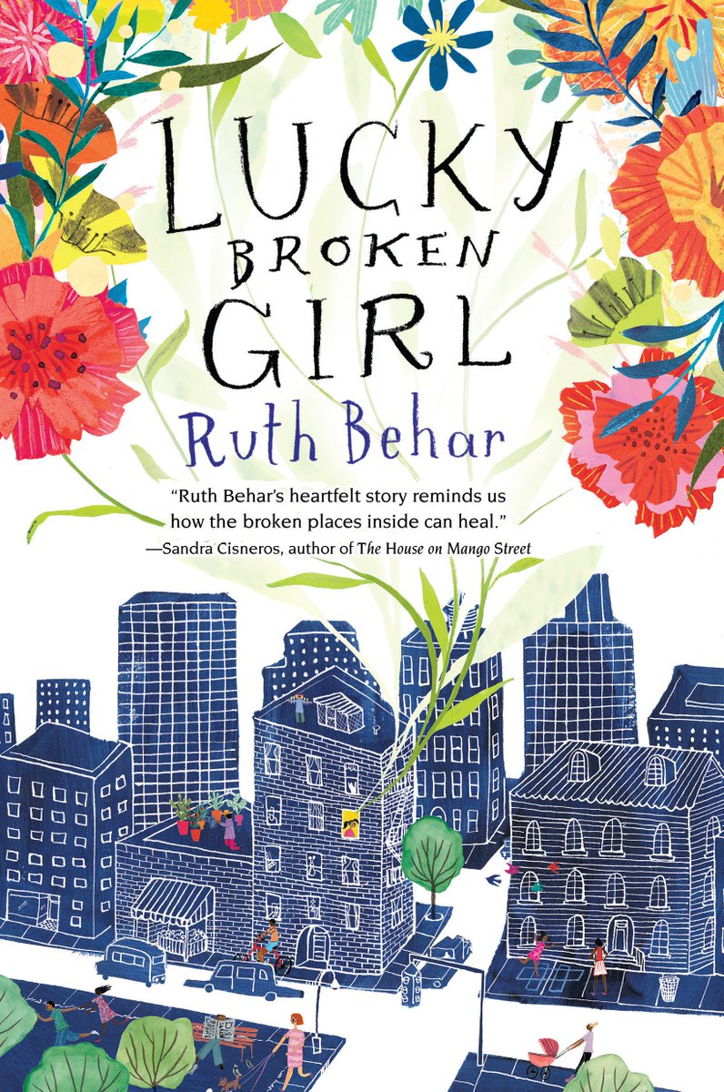 JYngve's tweet photo. So happy and excited that Lucky Broken Girl won the Pura Belpre Award for Text. Congratulations! @ruthbh @nancyrosep @penguinkids https://t.co/GyVR53XoJq