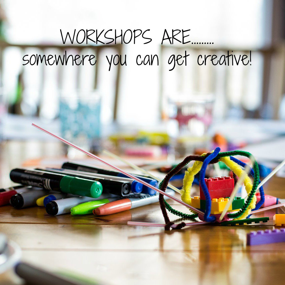 HeleneJewell's tweet photo. What are #workshops to you? They are a great space to get #creative1 Make sure you have enough in your workshop for people to explore and try out, to tap into that creativity! #workshopmagic Bristol https://t.co/qLD8Fcd7qC https://t.co/TzZ5FMxbRO