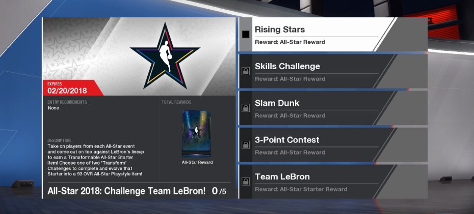 jordan23ww's tweet photo. @EASPORTSNBA @NBALIVE_UT @NBALiveMovement @NBALiveOfficial @NBALiveBR @JoystickJocks Today in LUT! #AllStarChallenges 30 new All-Star related solos! #AllStarPacks #LockdownPacks https://t.co/39dEFOZnv9