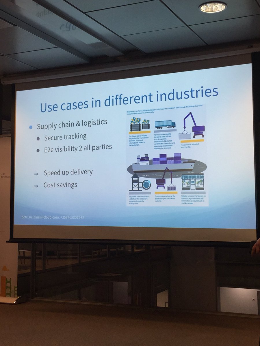 kirsikkalar's tweet image. #blockchain business value for senior management started #techcode . #corporatebanking #tradefinance #SupplyChain