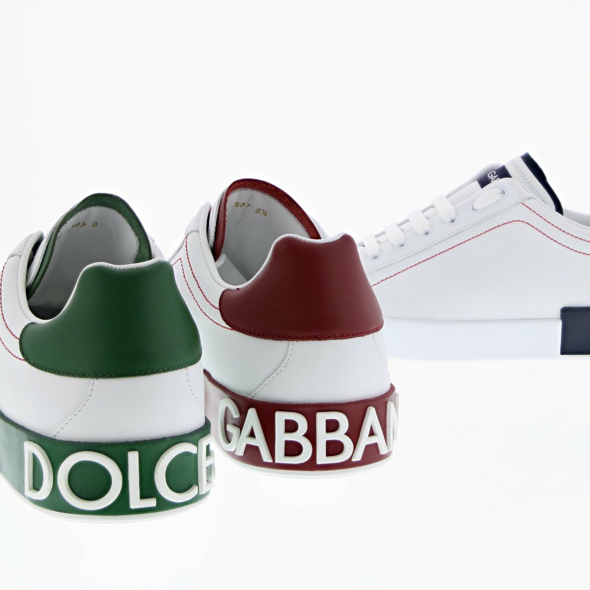 Wellensmen's tweet photo. New arrivals!! Dolce &amp; Gabbana logo sneakers. https://t.co/8VfJ5hqo1f