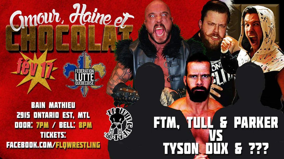 bainmathieu's tweet photo. Notre prochain événement :  gala de lutte !! 

Samedi 17 février

@FLQWrestling  #combat  #championnat  #ring  #lutteur @bainmathieu https://t.co/KXpLZwXoda
