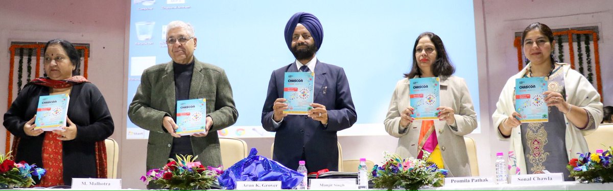 OfficialPU's tweet photo. Three days, 12th #Chandigarh #science #Congress , CHASCON-2018 organized by Panjab University, Chandigarh in association with Chandigarh Region Innovation and Knowledge Cluster (CRIKC) kickstarts today 🔬🌡🔭📡 @rbsalwan @vkinha https://t.co/btbrFrWeAs