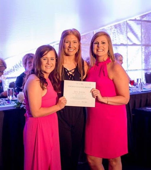 ECUtigerGreeks's tweet photo. ECU’s chapter of Zeta Tau Alpha has won 2 consecutive Crown Chapter Awards & 3 over the past 4 years. Crown Chapter is a national award that recognizes chapters that excel in all 5 areas of chapter operations! #ChapterHighlights https://t.co/zxKzvj8ZaF
