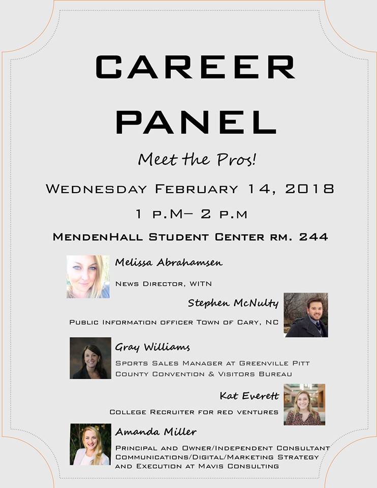 Ecu Prssa On Twitter Attending The Career Fair And Career Panel