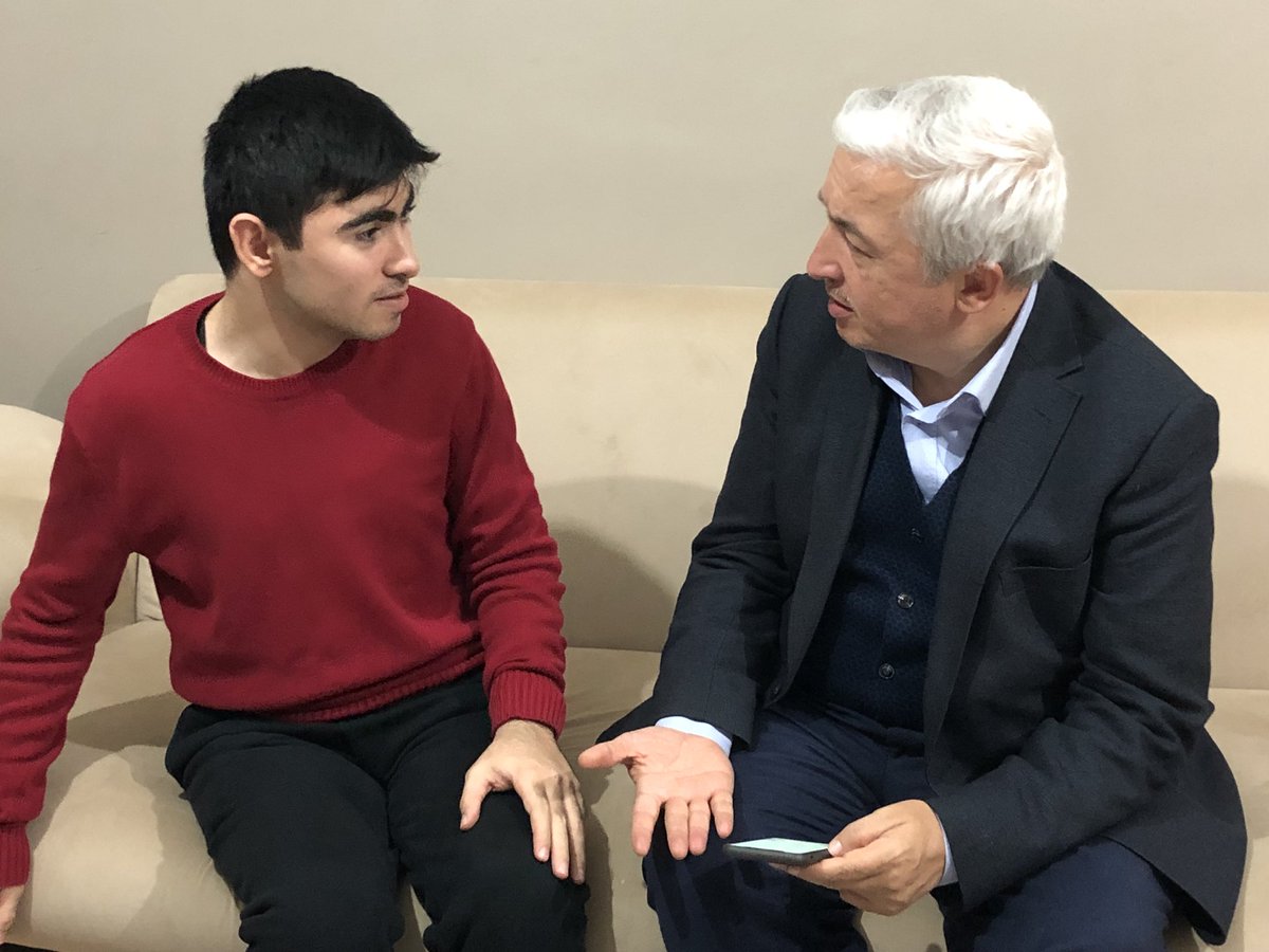 okuyanmehmet's tweet photo. Dün akşam İstanbul’daki derslerimizin sıkı takipçisi olan İbrahim yavrumuzun evine misafir olduk. Bu vesileyle Serebral Palsi hastası kardeşlerime Rabbimden şifa niyaz ediyor; yakınlarına kolaylıklar, toplumumuza da yüksek farkındalık diliyorum. https://t.co/SvcPGX4QNr
