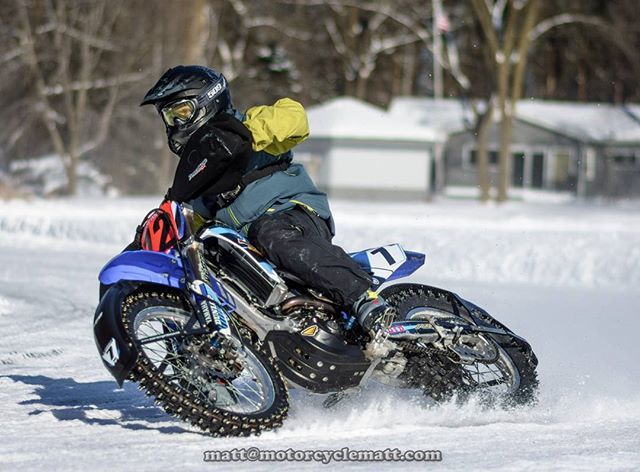 MotoMattPhoto's tweet photo. @ccornet_7 #motoicellc #wallacelake #anytireslegal #motorcycleiceracing #winter #wisconsin #westbend https://t.co/IXbn2uM4x0