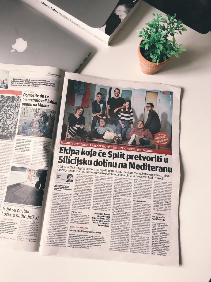 toni_trivkovic's tweet photo. 💥 #SplitTechCity status: successfully launched 
🚀 https://t.co/IqdzxIqjp3 
💪🏻 It feels amazing to work on something that is boosting whole local tech community forward. 
@antonioseric @tomislavmamic https://t.co/Kp5wsQeJVf