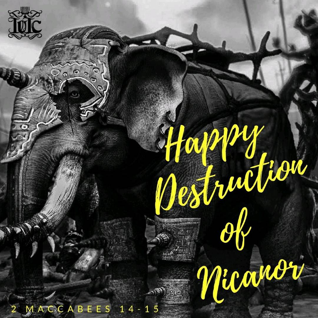 iuiclosangeles's tweet photo. Happy Destruction Of Nicanor today and The Feast Of Purim begins tomorrow! Join in all the celebrations that the most high gave to us! Learn and apply the new life that is awaiting you!

#Purim #Nicanor #Israelites #Truth #12TribesRising #Fringegang #Num15:38 #Esther #Moredcai https://t.co/0FzDPf39Ns
