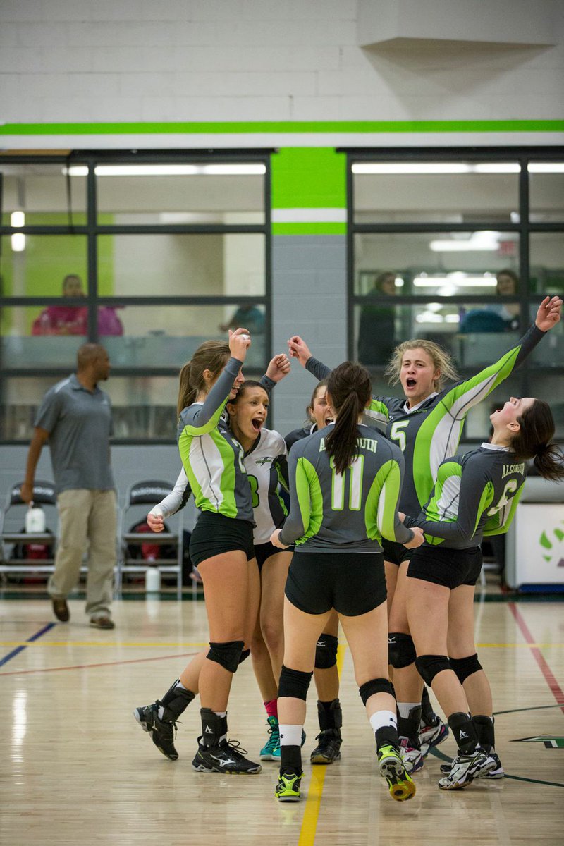 AlgonquinColleg's tweet photo. This week the @ALGThunder volleyball team will be playing vs. La Cite! Catch the @ACTVsports live stream at 6:00 p.m. Wednesday night. https://t.co/oszj4ncwB5 #ACThunder https://t.co/oORmaLvofo