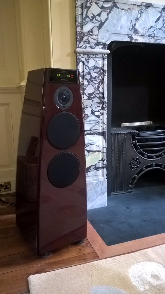 With <a href="/MeridianAudio/">Meridian Audio</a> you can even choose the colour of your speakers #design #hi-end #audio #london #kensington #audio #visual