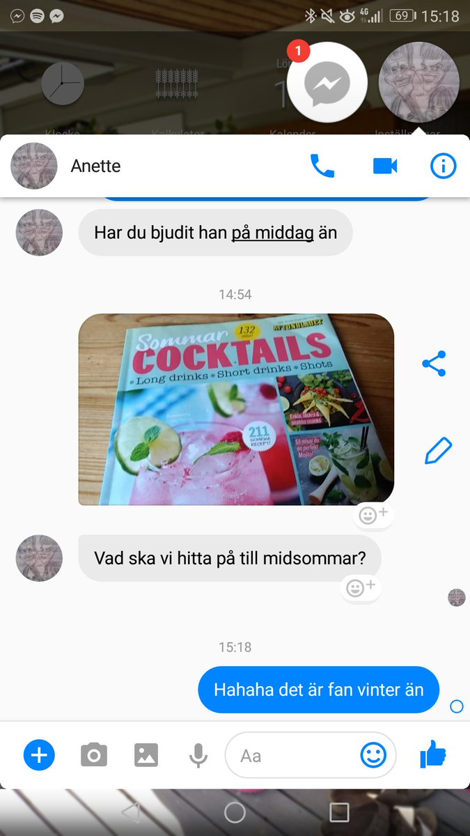 När morsan är laddad på alkohol. Om ett halvår. *hatar inte att vara förberedd*