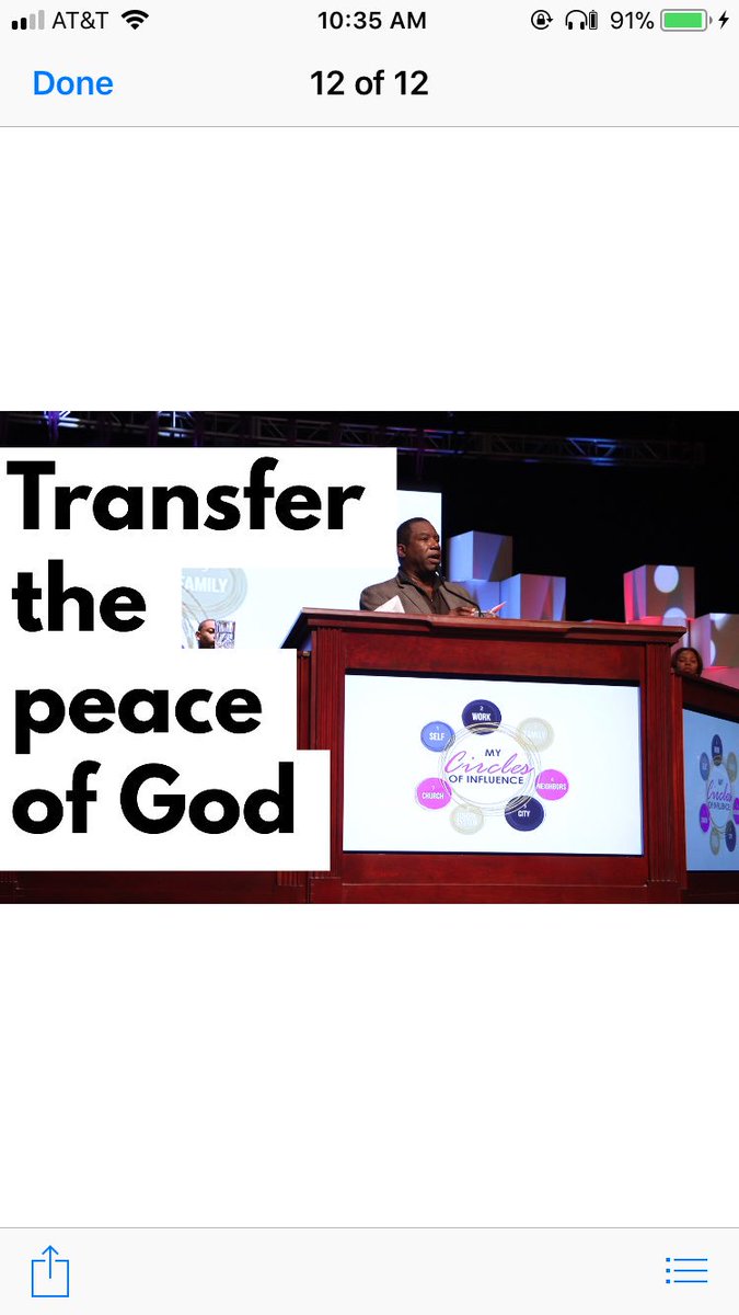 Today speak peace upon everyone you come in contact with. We have the authority to transfer the peace of God.