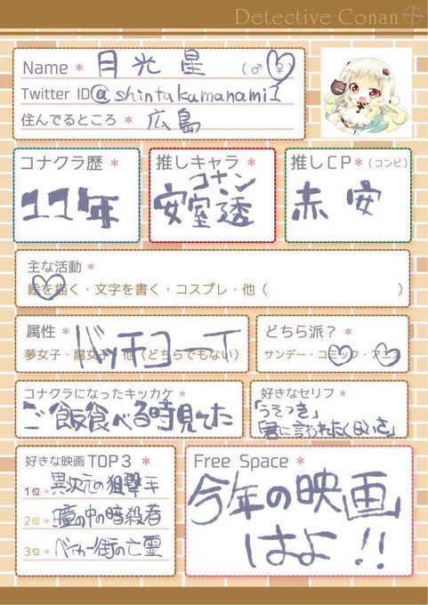 コナクラ自己紹介カード を含むマンガ一覧 ツイコミ 仮 コナクラ自己紹介カード を含むマンガ一覧 ツイコミ 仮