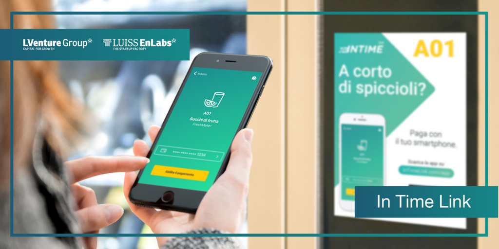 LVentureGroup's tweet image. Il settore del #vending ha un nuovo player: @InTimeLink #startup che ha sviluppato un nuovo sistema di pagamento per la distribuzione automatica bit.ly/2EyEq1Y