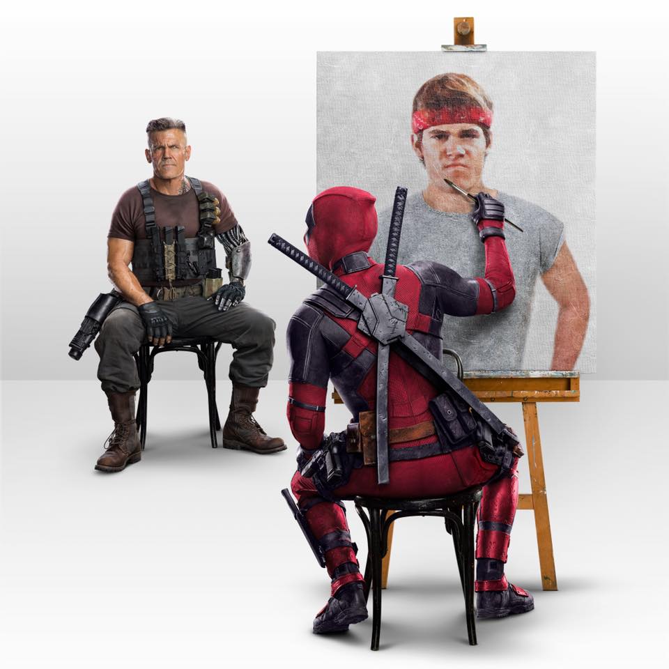 Deadpool wishes Josh Brolin a happy 50th birthday in his own inimitable style... 