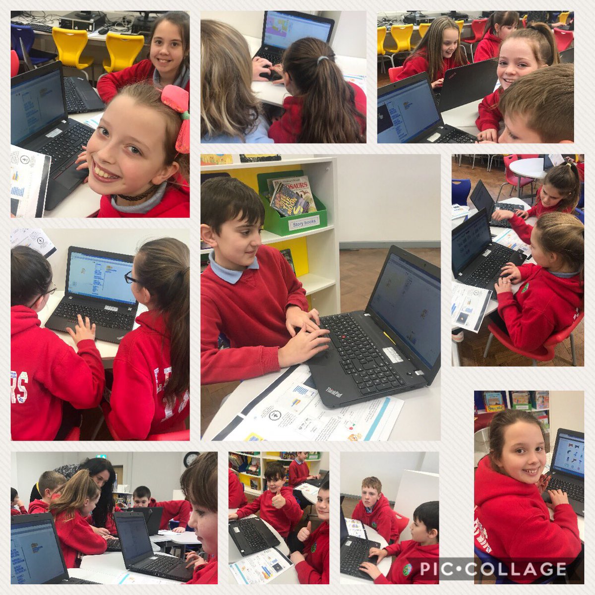 PentrerGraig's tweet photo. Year 6 thoroughly enjoyed their ICT Transition session led by Morriston Comprehensive School today! https://t.co/N42tmwpNkj