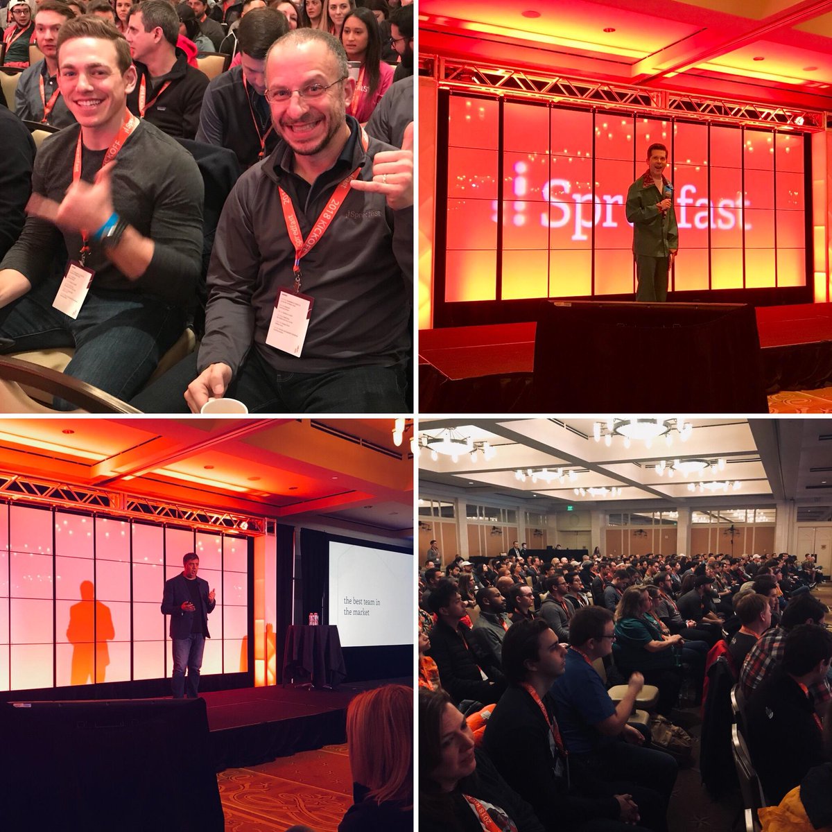 eric_andersonw's tweet image. Thrilled to have the whole #Spredfast family together! #SmartSocial