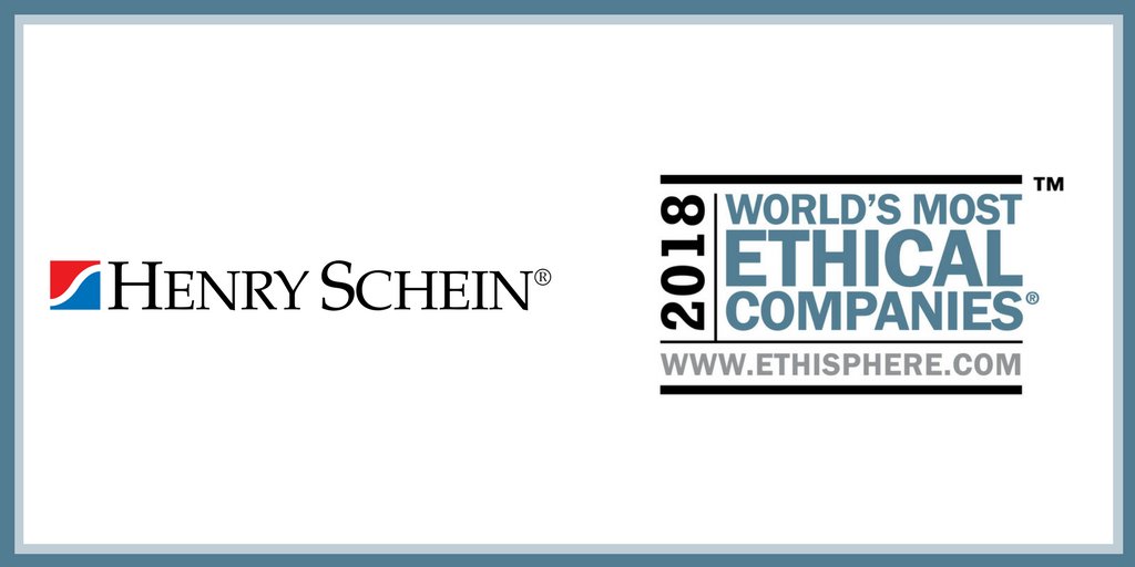 HenrySchein's tweet photo. Henry Schein is once again recognized for incorporating integrity and social responsibility into its ecosystem. https://t.co/Ul9g0MkxSS (@Ethisphere) https://t.co/NAThexVzGC