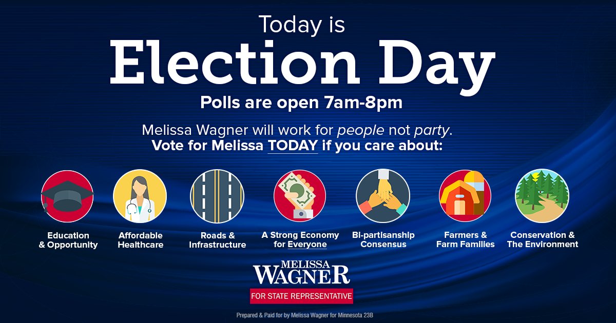 melissa23b's tweet photo. A new positive outlook starts TODAY! This is the place that we call home... and it's the PEOPLE, not the PARTY, that  define us and make us strong. Let's DO this and start working together make things happen on important issues that really matter in Greater Minnesota. #VOTE #23B https://t.co/FQOfo9mjM5