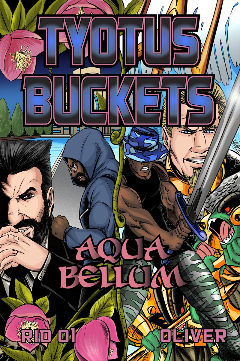 Tyotus Buckets:AQUA BELUM out now! Free! Read, critique, tell me what you think! #makecomics #Blacksuperheroes #indiecomics #comics #free #action #puns rid1studios.com/comics/tbab.ht…