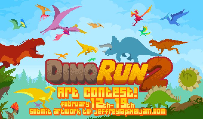 Pixeljam - Okay, final day for the Dino Run 2 Kickstarter.