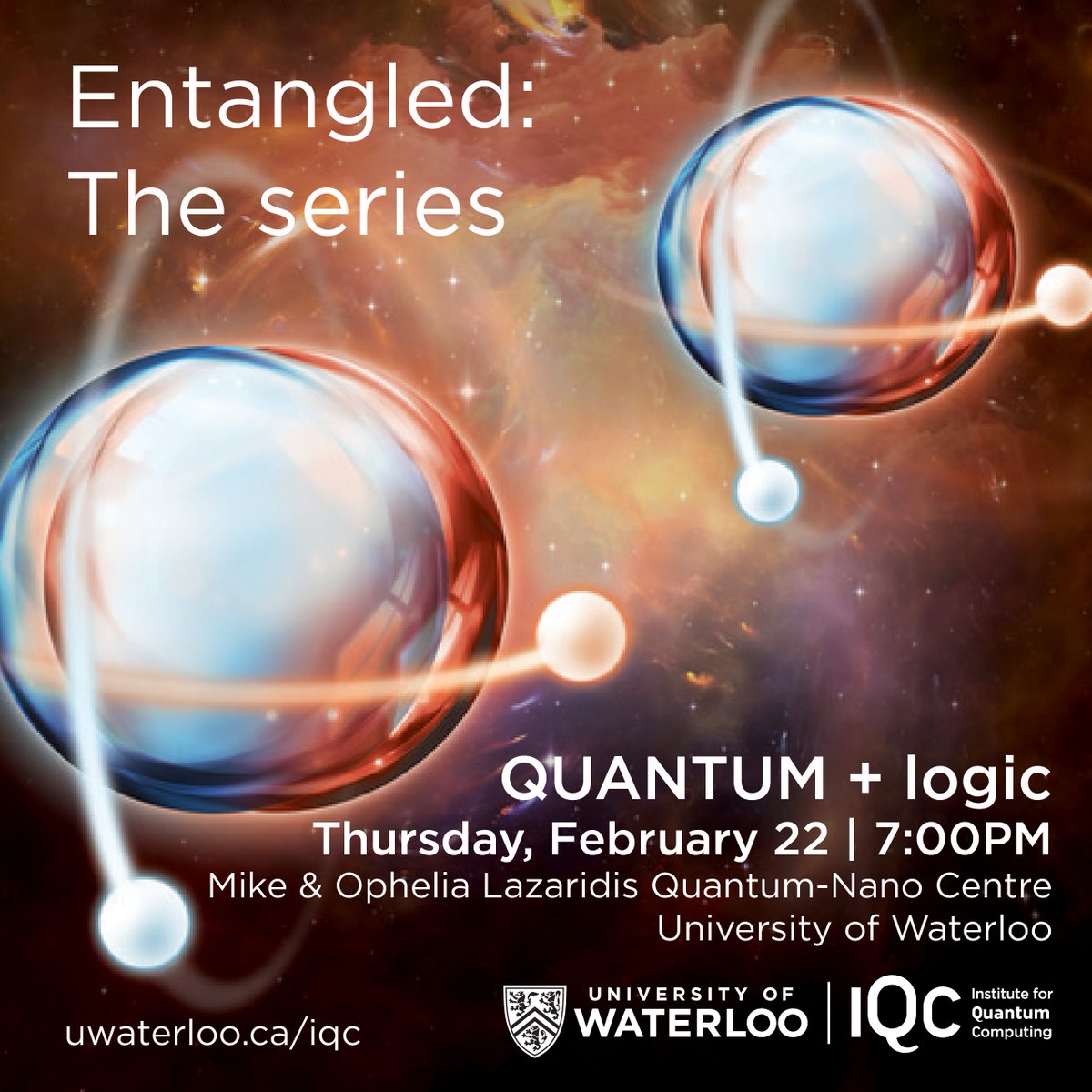 QuantumIQC's tweet photo. What did Richard Feynman mean when he said "we seem to have to walk a logical tightrope when we talk about a quantum system"? Explore with us at #EntangledTheSeries on Feb 22: https://t.co/zKdNtuBLxZ https://t.co/AUNeTYfjxe