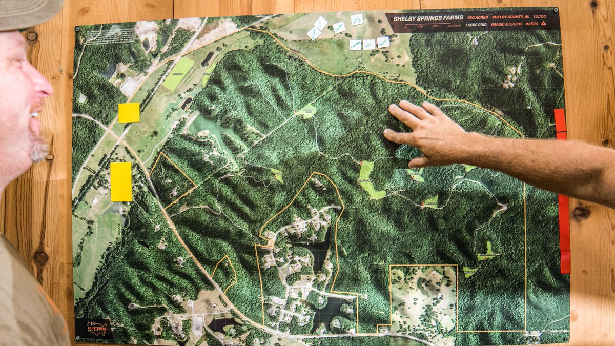 MnagemtAdvntge's tweet photo. With the season in Alabama officially closed, the strategizing for next season starts now! @HUNTERRAmapping #MapTheHunt https://t.co/MydSdNghCA