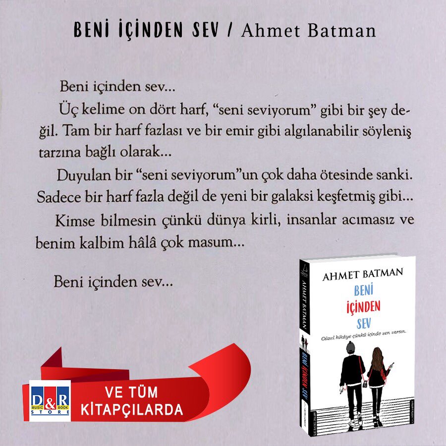 Ahmet Batman on Twitter "Beni İçinden Sev🔐💭…