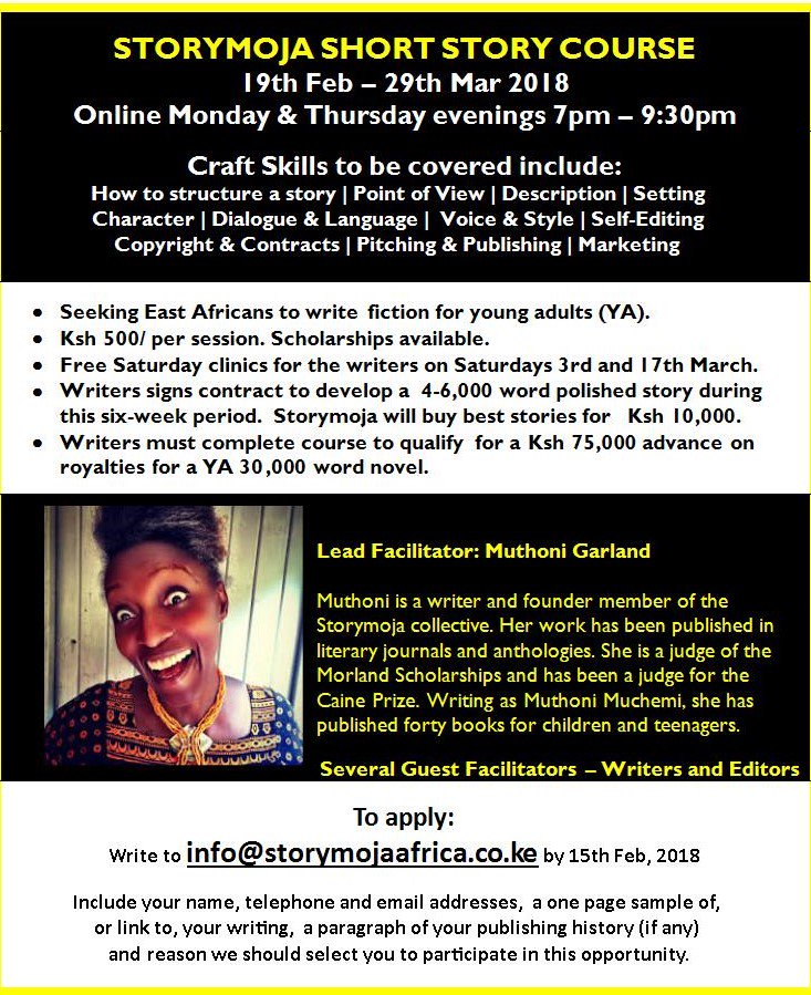 RT - could be a writer on your timeline whose voice the world needs. Beginner writers fomr East Africa welcome to apply.