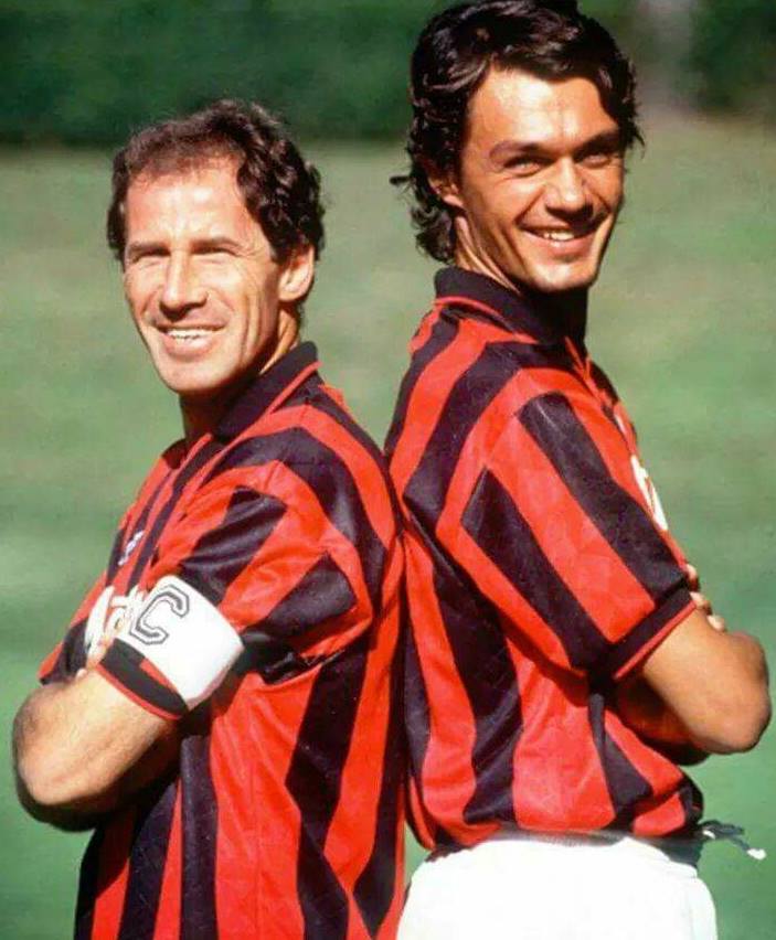 Desmo Fútbol no Twitter: "— ¿SABÍAS QUÉ? — Franco Baresi y Paolo ...