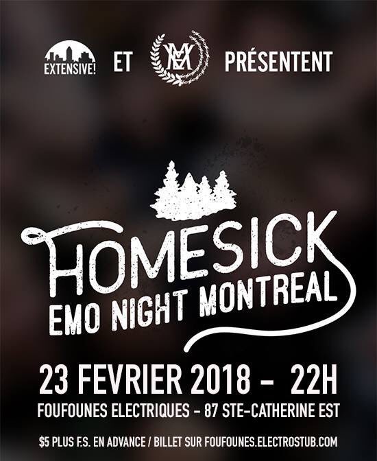 emonightmTL's tweet image. CONTEST ALERT! 

We are giving away two passes for this edition of Emo Night MTL

1. Like this post (and like our Twitter account if you don’t already)
2. Retweet and Tag the friend you'd like to take to Emo Night + request a song

We will choose one lucky winner this Friday!