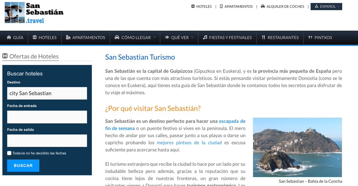 Guía de San Sebastian sansebastian.travel #SanSebastian #Donostia
