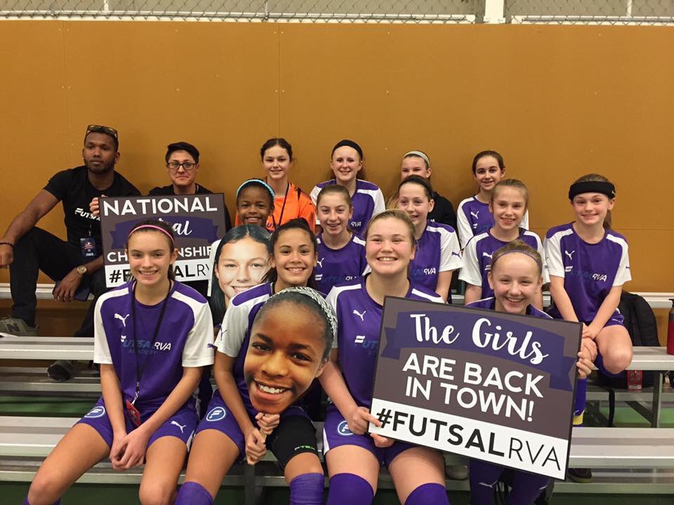 gregsimo16's tweet photo. 5 Days left before the big dance. @usyouthfutsal Nationals!! #WeAreFutsalRVA #WeLoveFutsal #Nationals2017 https://t.co/2L3tFe49OA