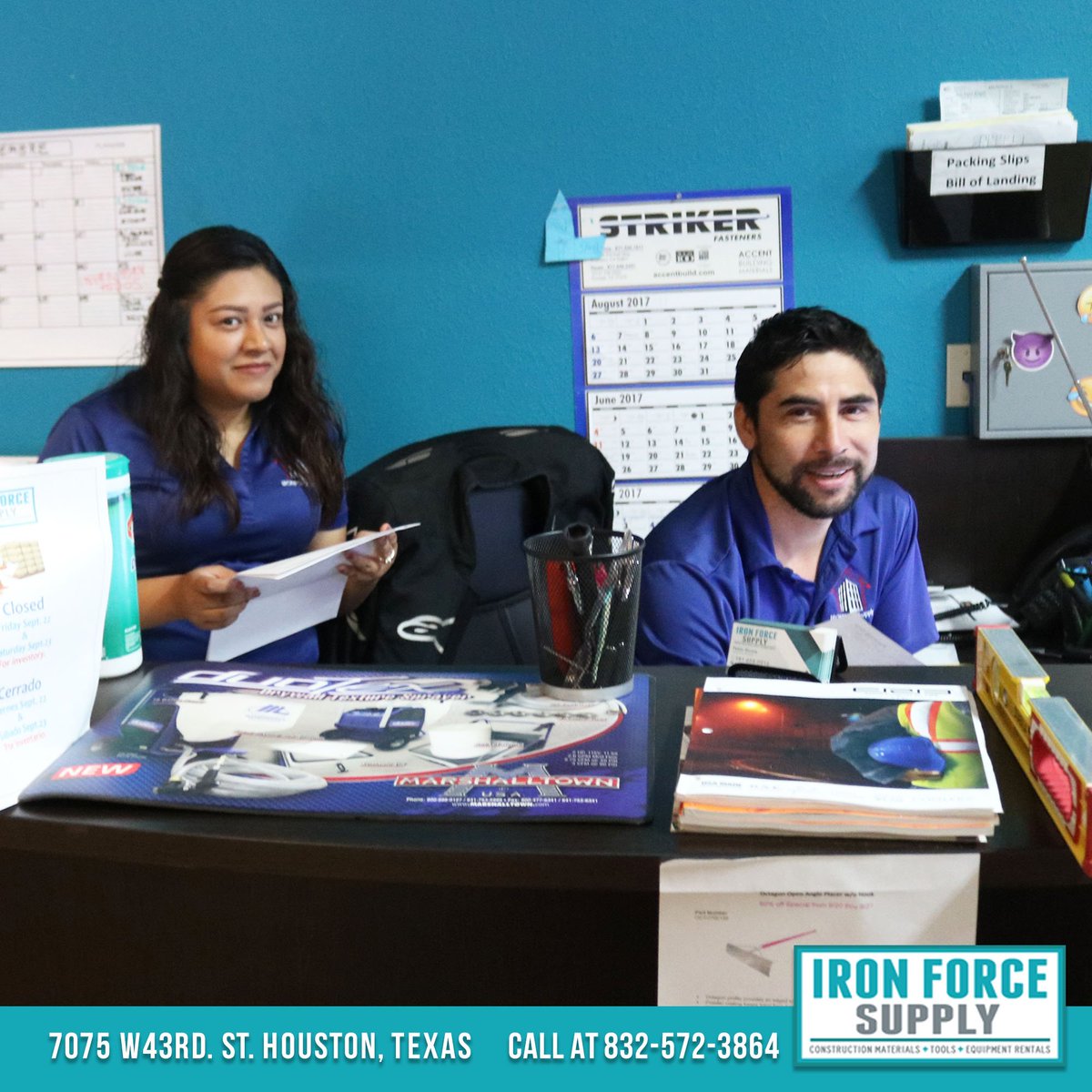 IronForceSupply's tweet photo. Want to know the different types of rebar we carry?
Give us a call at (832) 572-3864 for availability and pricing. #houstoncontractors #rebar
https://t.co/6XRkKCyVkE https://t.co/UywPgkfxTa
