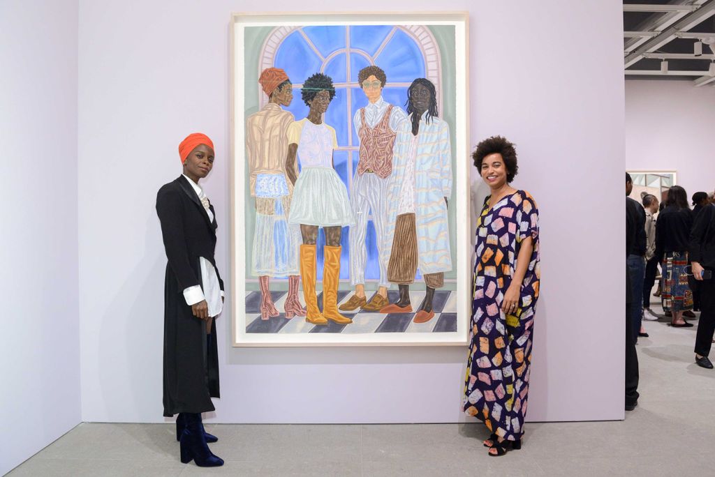 BVIBlog's tweet photo. 2.12.18 Day 12 of Black Art History Month.
Rujeko Hockley @rjkhckly, Assistant Curator @whitneymuseum. In '17 she curated "Toyin Ojih Odutola: To Wander Determined" Pictured here (right) with @obia_thethird.
Read: https://t.co/akjKegy5M3
#blackarthistorymonth #blackvisualimpulse https://t.co/RYV8YTY4Rl