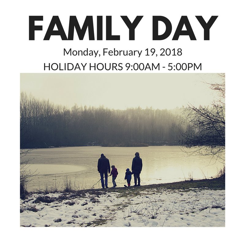 CSAWC2017's tweet image. Family Day is coming quickly! We hope you have plans to enjoy time with your family on Monday February 19th, 2018.  If a workout is part of the plan, we've got you covered.  The Centre will be open on Family Day with holiday hours, 9:00AM - 5:00PM. See you then!