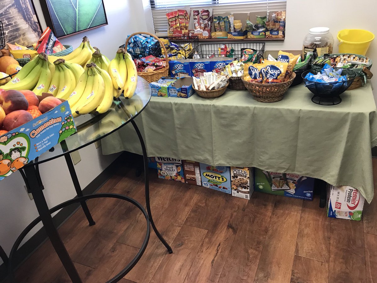 wvcocpas's tweet photo. A quick view of one of our kitchens during busy season... Discipline isn’t always easy and our New Years resolutions are often shattered but we are appreciate of what the firm does for us as employees. https://t.co/fVRlCsLH5w