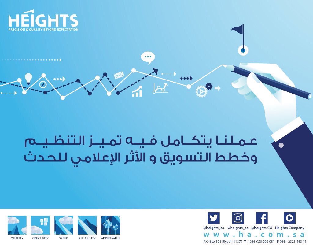 Heights_Co's tweet image. نتفهم احتياجاتكم وطموحاتهم للوصول لعمل متكامل، وتقديم كافة الخدمات التي تجعل من الحدث خطوة تفوّق لن تنساها #أعالي